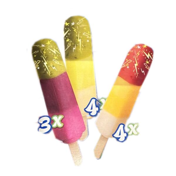 IJsje met Bubblegum smaak & Popping Candy 5x11 stuks (55 stuks)