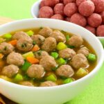 Gegaarde Soepballen 10 kg.