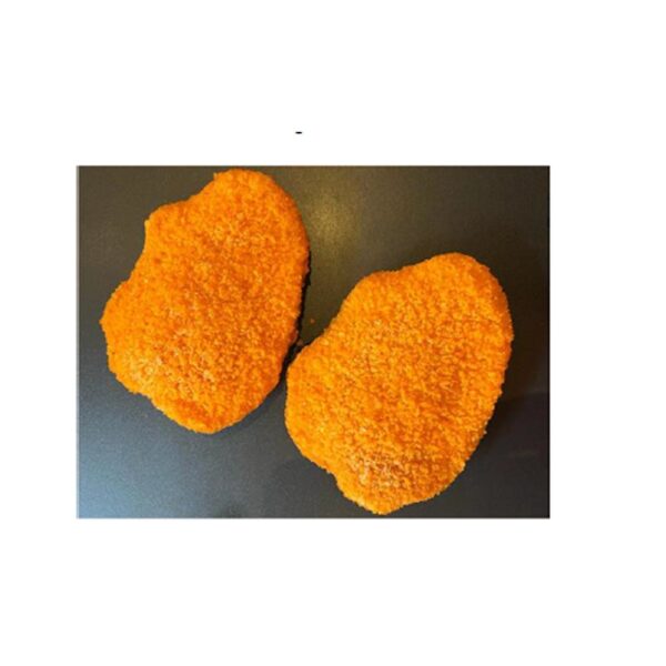 Kipschnitzel Italiaans voorgegaard 8 kilo ca.125 gram per stuk