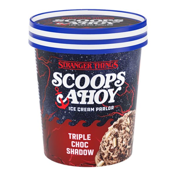 Chocoladeroomijs met stukjes witte chocolade 12x464ml
