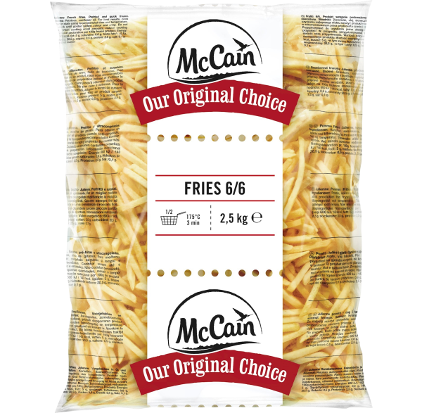 Diepvriesman Frites Julienne 6mm Diepvriesman | MegaFoodStunter