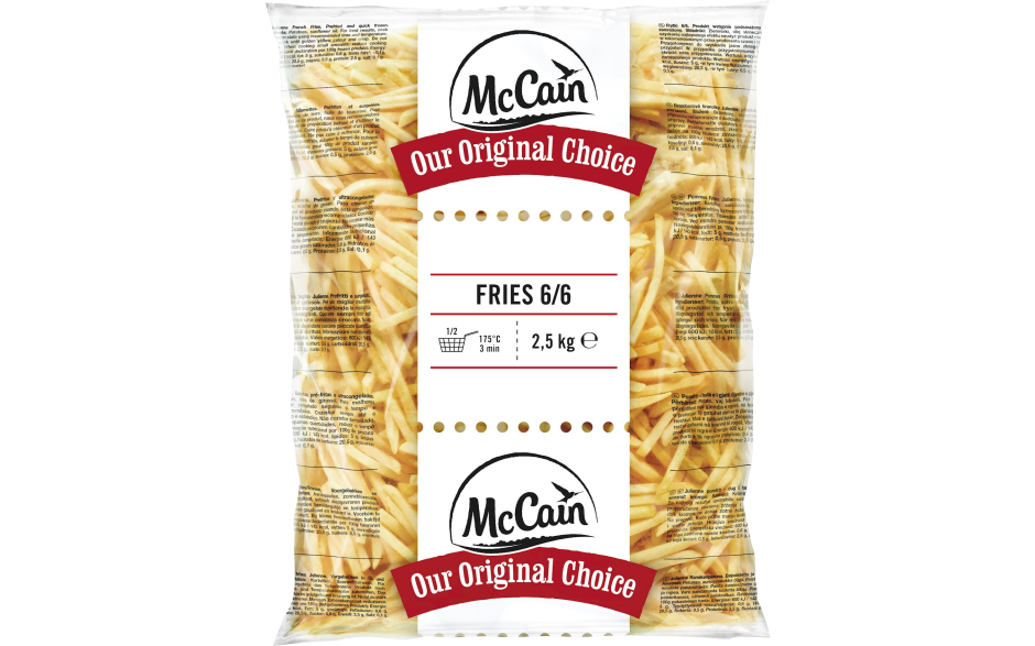 Diepvriesman Frites Julienne 6mm Diepvriesman Diepvriesman Frites Julienne 6mm Diepvriesman | MegaFoodStunter