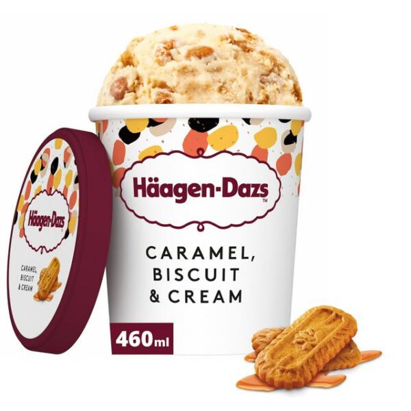 Häagen-Dazs Caramel Biscuit & Cream