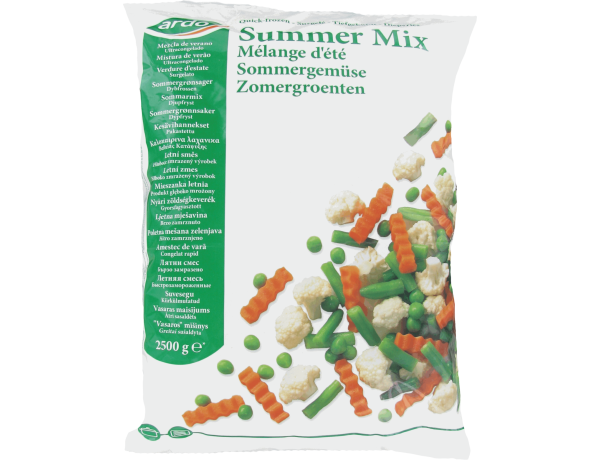 Zomergroenten Ardo 4 x 2,5 kilo