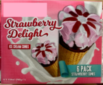 Aardbeien Delight ijshoorntjes 72 stuks a 110 ml - Afbeelding 3