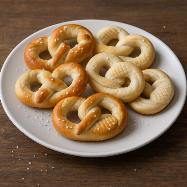 Pretzel vlechtbroodjes 100x120 gram