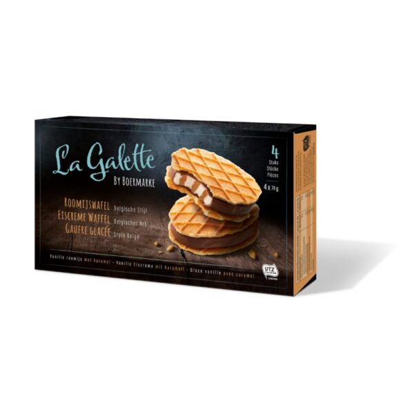 ijswafels La Galette 10 x 4 a 74 gram
