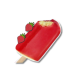 Aardbeien Split IJsjes 108 stuks a 73 ml