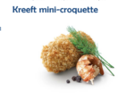 40 mini kreeft croquette 30 gram per stuk