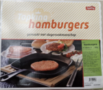 Hamburger RAUW rund/varkens vlees  30x100 gram