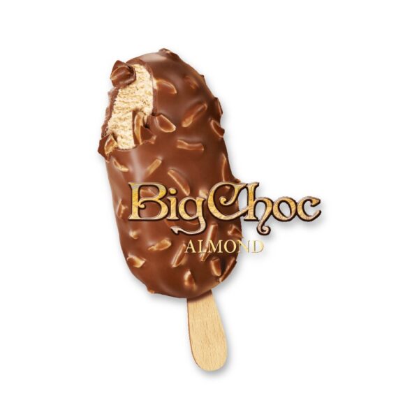 Chocolade Almond IJsjes (magnum look) 25 stuks a 120 ml