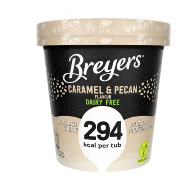 Breyers Caramel Pecan 8 x 465ml