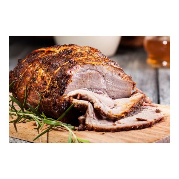 Gebraden varkensrollade ca 4 kilo