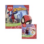 Ola mix pakket ijsjes 3 dozen x 6 Disney Frozen en 3 dozen x 6 spiderman
