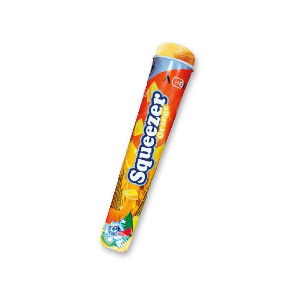 Squeezer Orange IJsjes (Calippo look) 24 stuks a 110 ml
