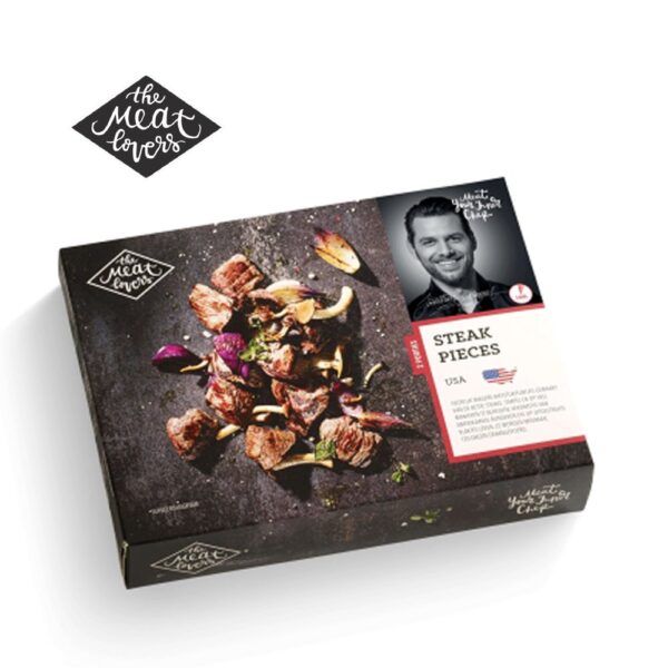 Steak Pieces The Meat Lovers 6 x 400 gram