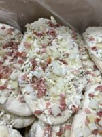 Steenoven Pizza Flammkuchen 44 stuks a 180 gram - Afbeelding 4