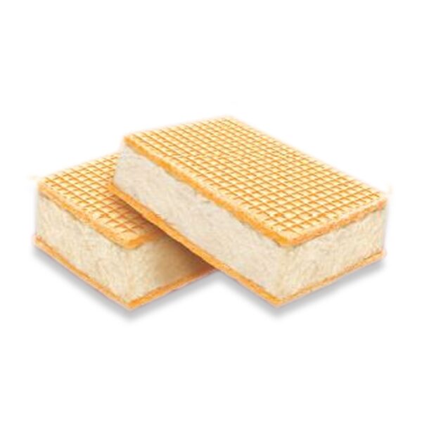 Vanille ijs met wafels 45 stuks