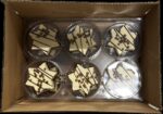 Kerstster ijstaartje 12x100 ml. - Afbeelding 2