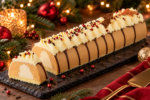 Kerststronk vanille mokka 1500 ml.