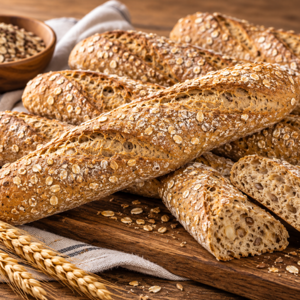 Rustieke Donkere Meergranen Baguette 60×125 gram
